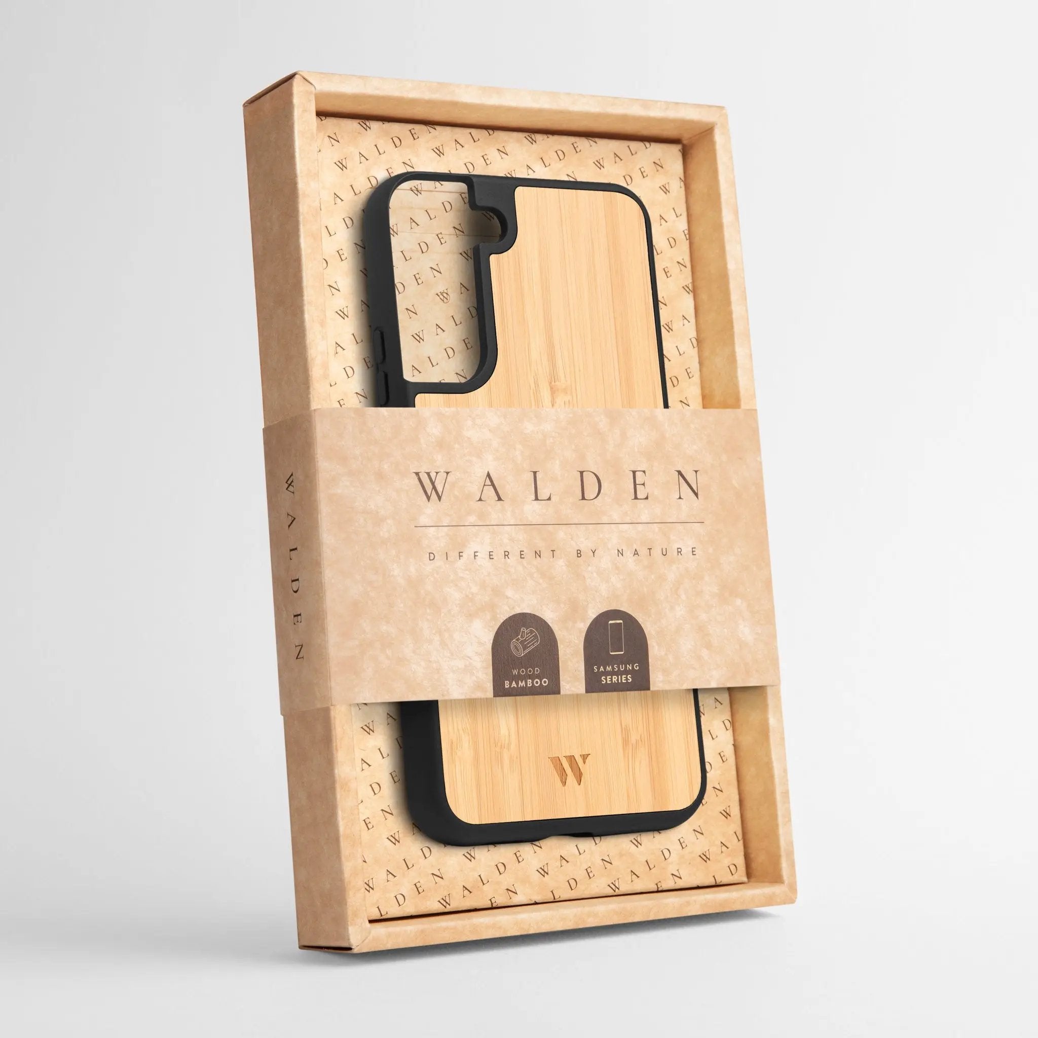 Walden® Funda de Madera Genuina para Samsung · Siena #color_siena