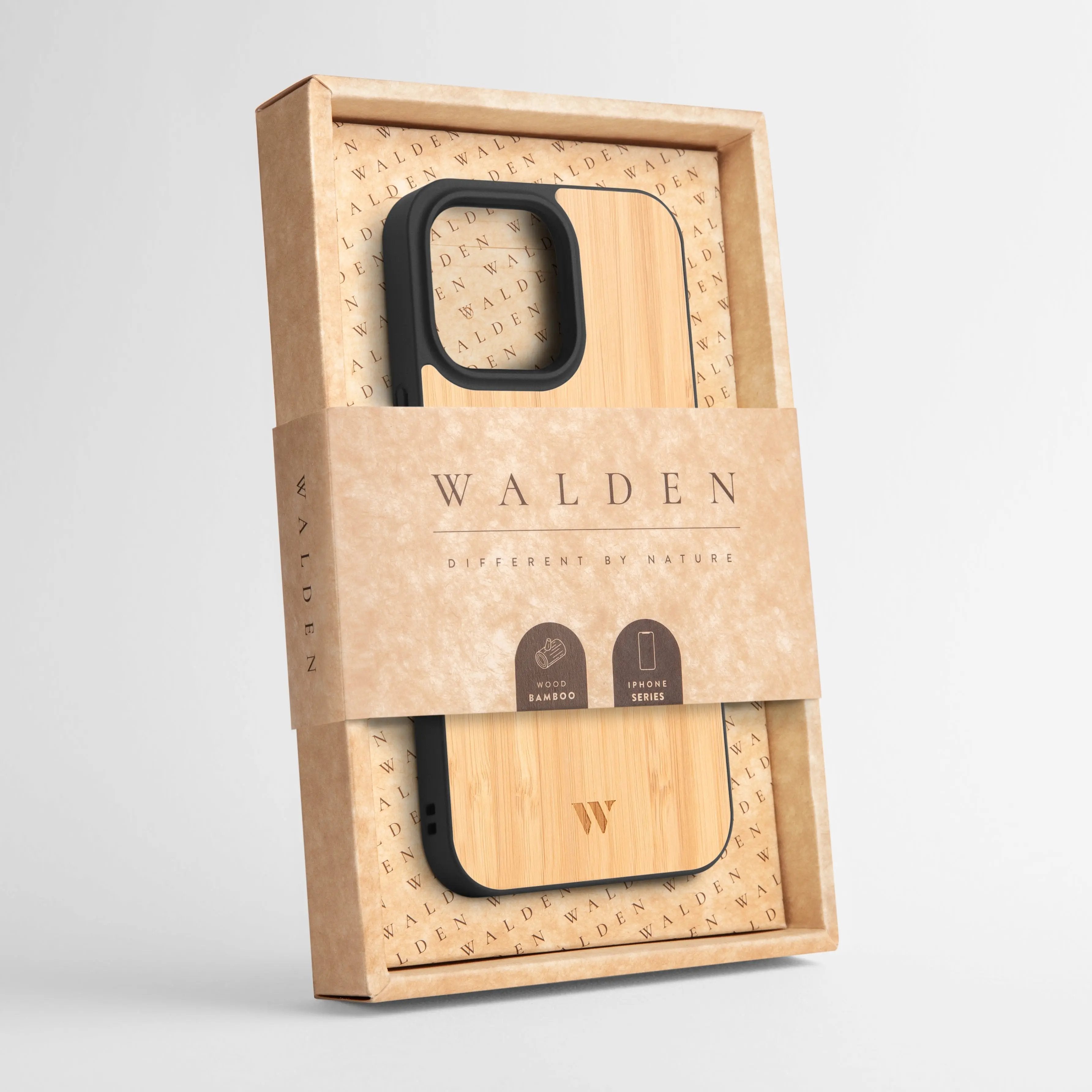 Walden® Funda de Madera Genuina para iPhone · Siena #color_siena