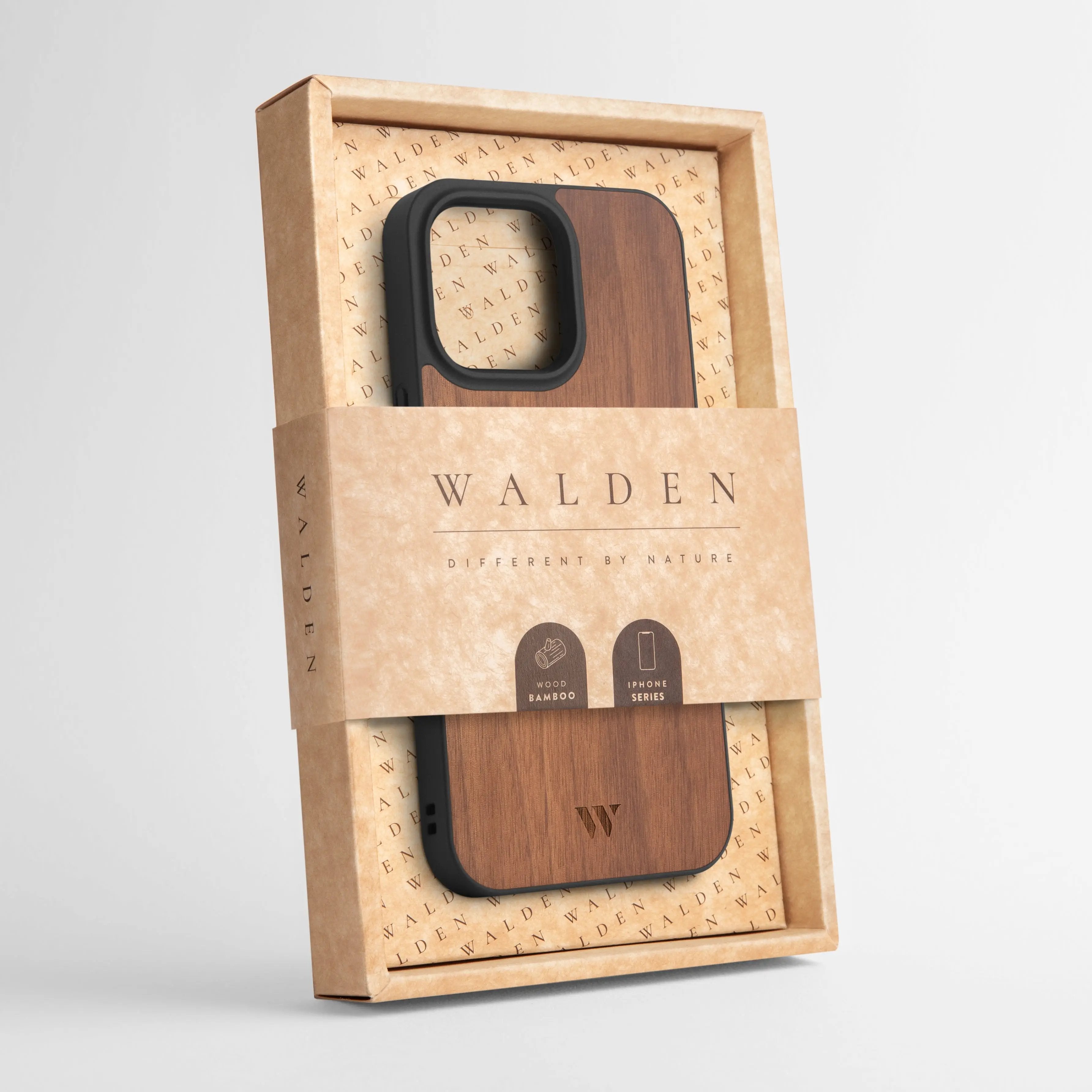 Walden® Funda de Madera Genuina para iPhone · Walnut #color_walnut