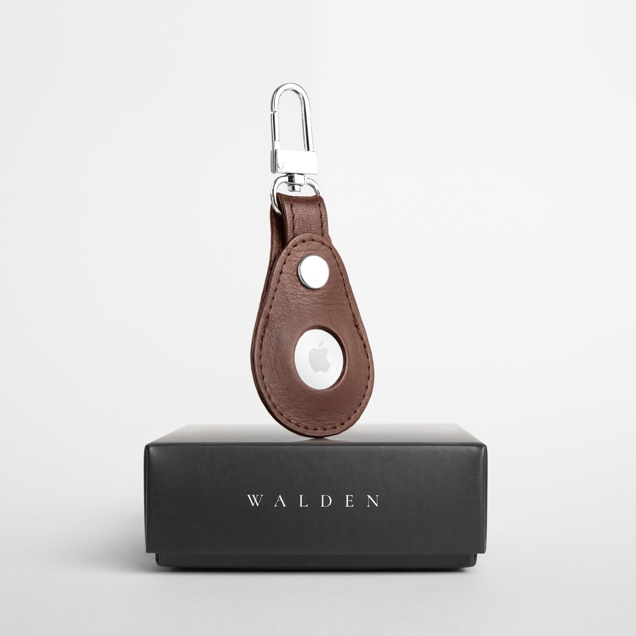 Walden® Llavero Airtag de Cuero Genuino · Moca #color_moca